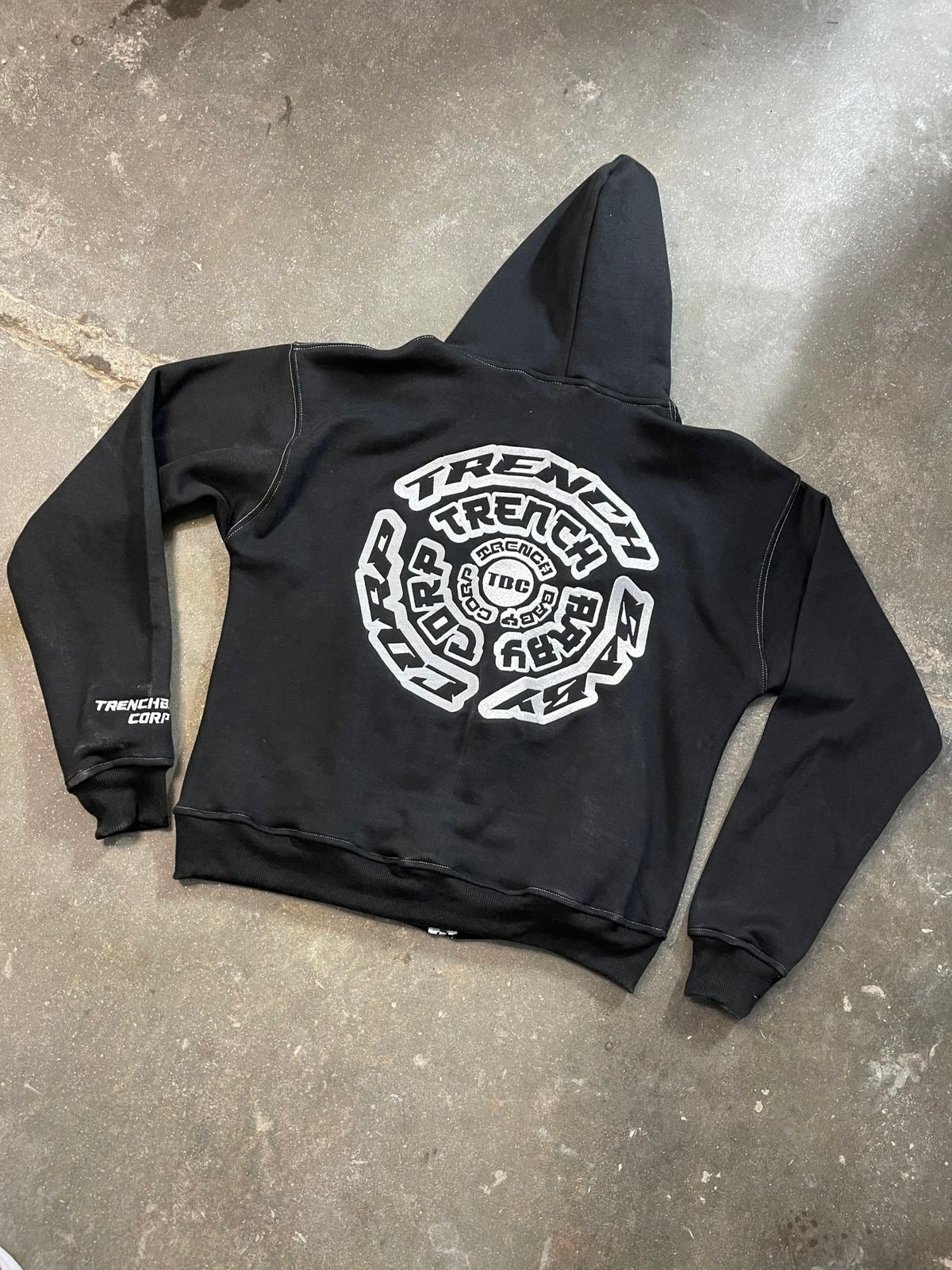 Trench Baby "AATW Spiral" Zip Up